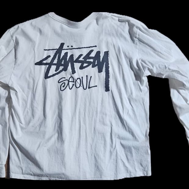 스투시 서울 롱슬리브