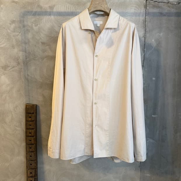 COS 코스 오픈칼라넥 셔츠 100