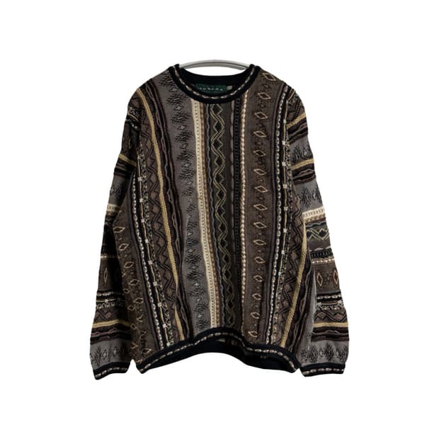 툰드라 캐나다 3D 니트 스웨터