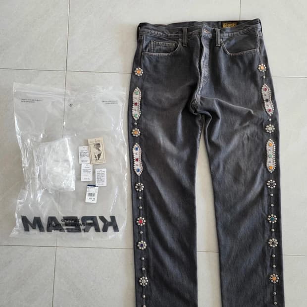 [34]캐피탈 젬스톤 14oz 몽키시스코 흑청