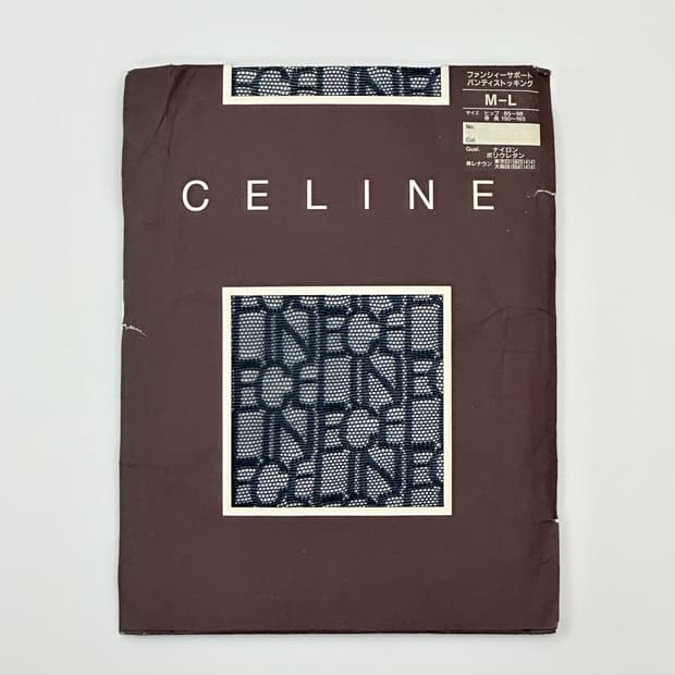 celine / 셀린느 레터링 로고 스타킹 