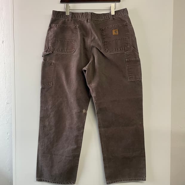 칼하트 B11 브라운 워크팬츠