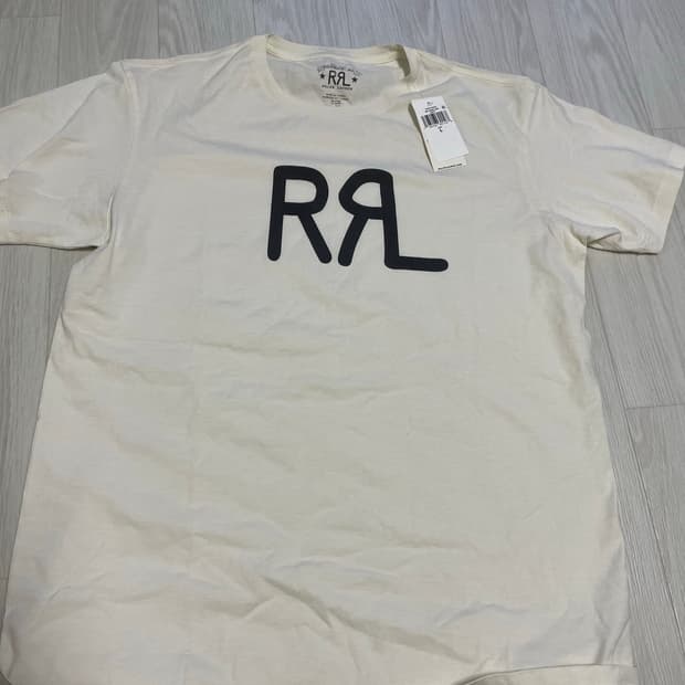 rrl 랜치로고 티셔츠 새상품 라지 100-105 더블알엘