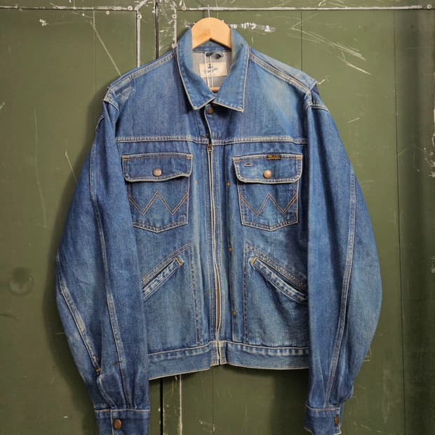 1990's 랭글러 24MJZ 트러커 자켓 청자켓 M 100-105