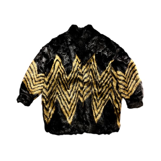 ABSTRACT FUR COAT