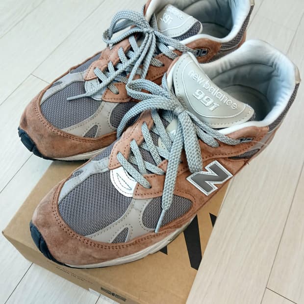 (270사이즈)뉴발란스 991 메이드 인 UK 세퀘이아 팔콘