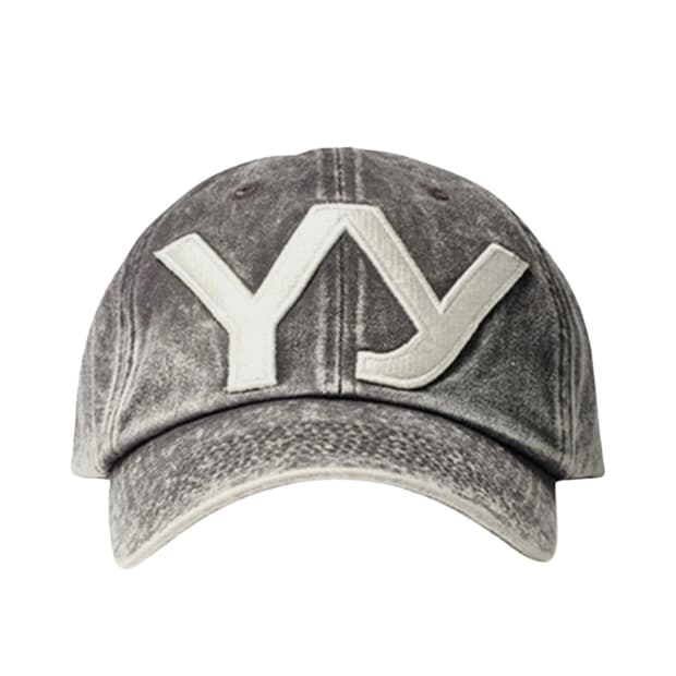 open yy 코튼 볼캡 브라운