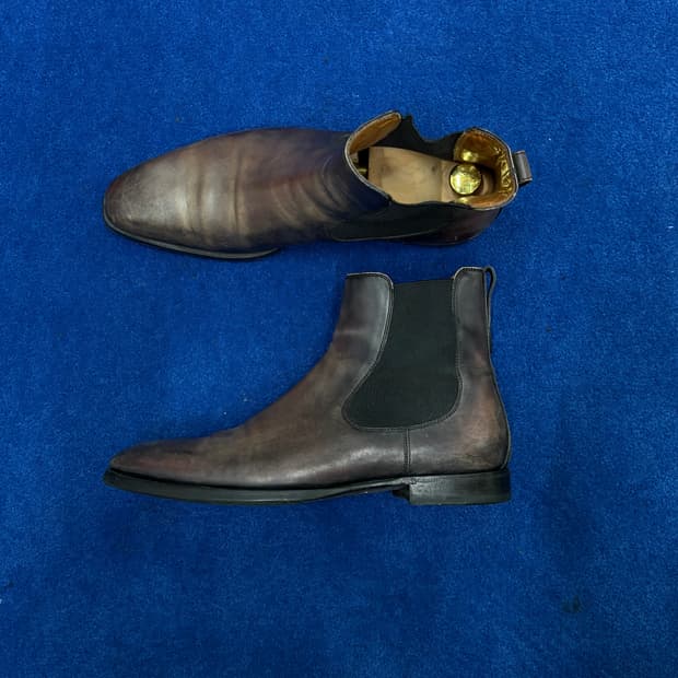 벨루티(Berluti) 레더 첼시부츠 - UK 8.5 (275)