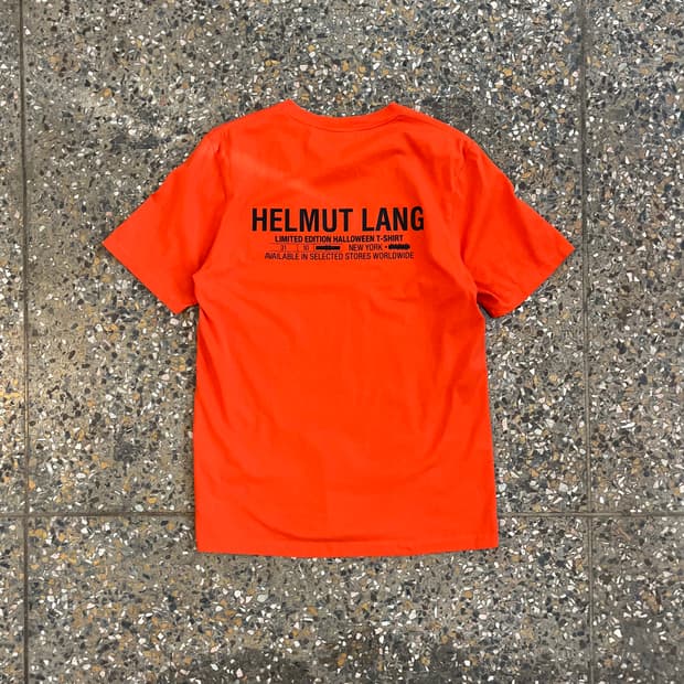 Helmutlang 할로윈 리미티드 반팔티셔츠