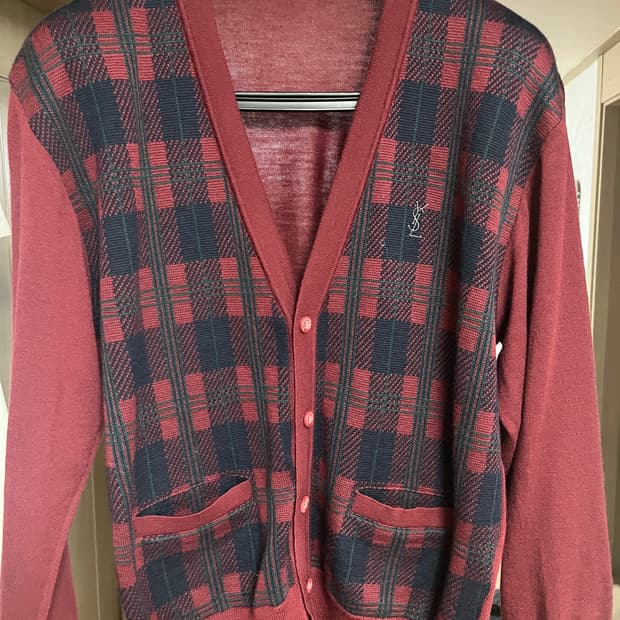 입색로랑 가디건 M