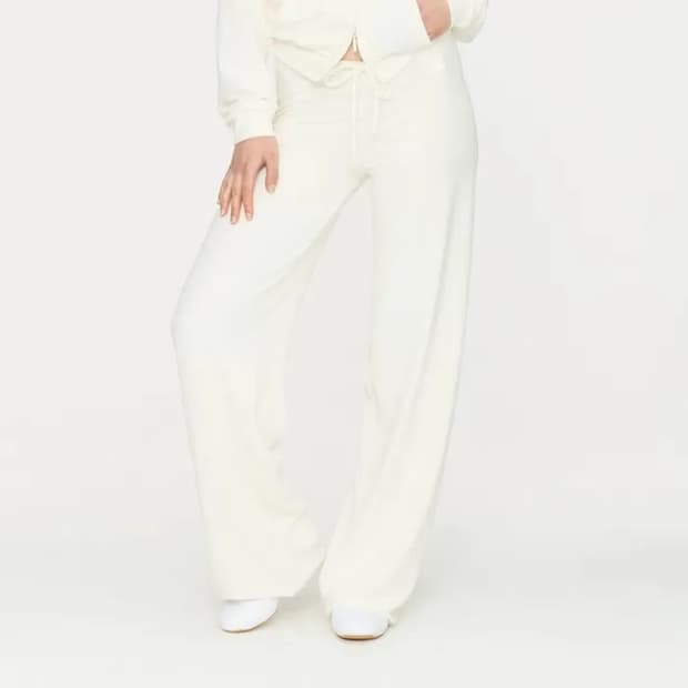 글로니 lazy sunday terry pants vanila