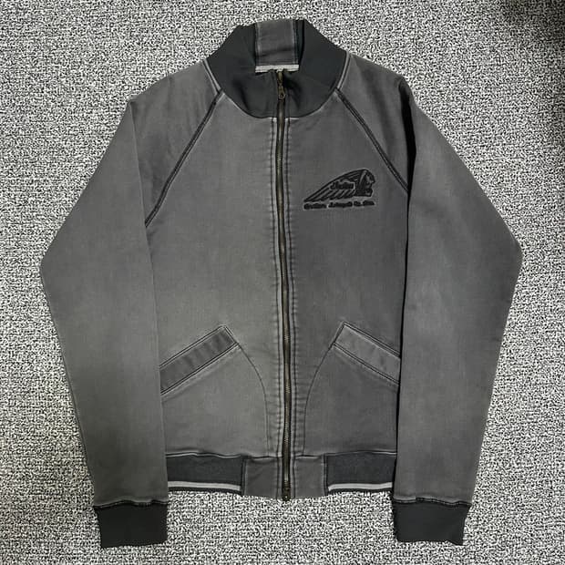 (M) 인디언 모터사이클 그레이 자켓