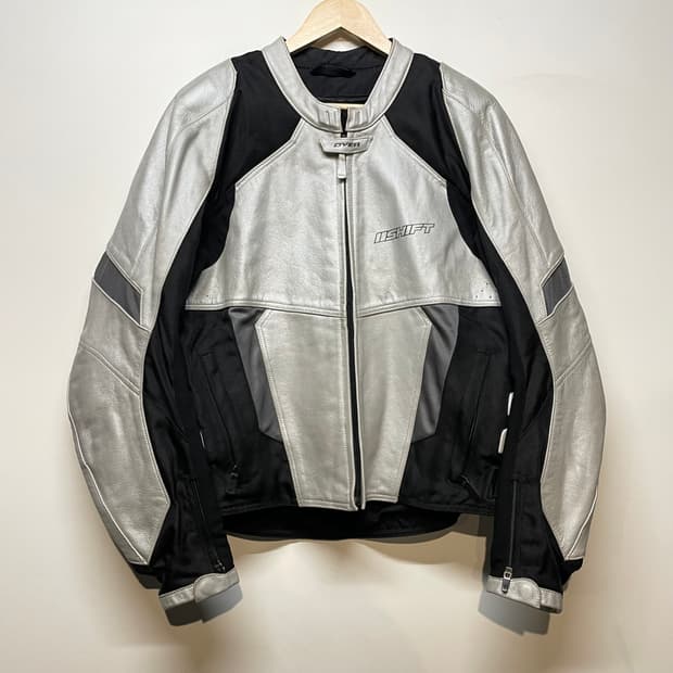 시프트 소가죽 레이싱 자켓
