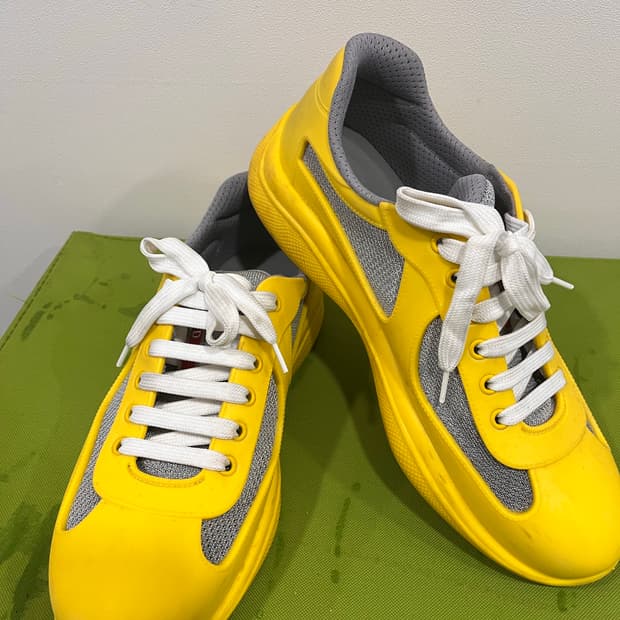 프라다 아메리카컵 옐로우