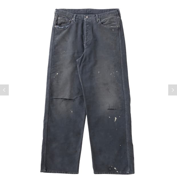(4) visvim ict fluxus gcord crash 네이비