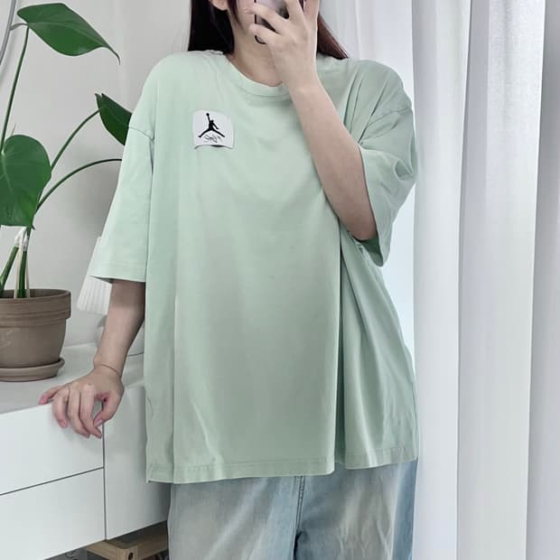 [정품] 조던 민트 박스로고 반팔티 [ 2XL ]