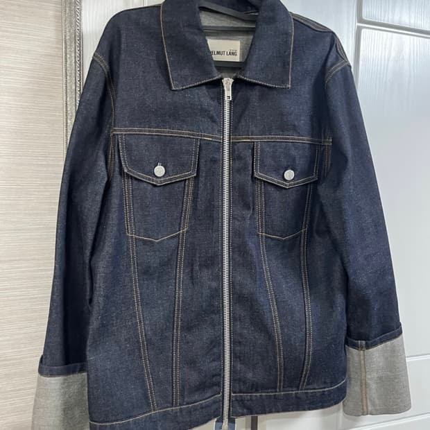 헬무트랭 데님 자켓