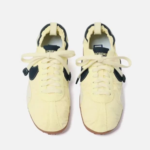 나이키 x 자크뮈스 코르테즈 페일 옐로우