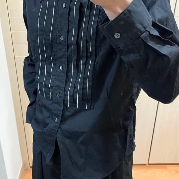 꼼데가르송 플리츠 디테일 셔츠 상품이미지1