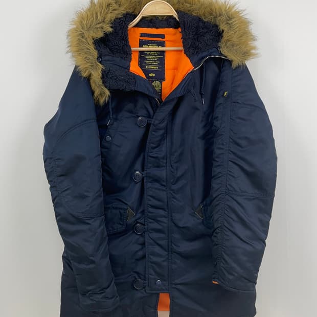 알파 인더스트리 N-3B 익스트림 콜드 웨더 스노클 파카