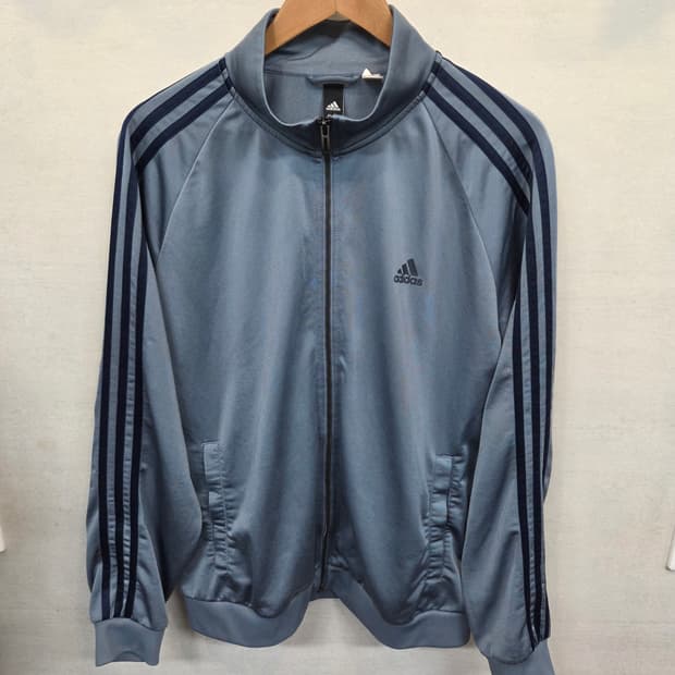 아디다스 대장급 트랙탑 져지 그레이네이비 110