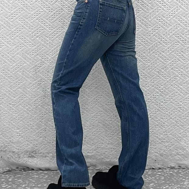 폴로 랄프로렌 올드스쿨 빈티지 워싱 데님팬츠 29인치 C07316