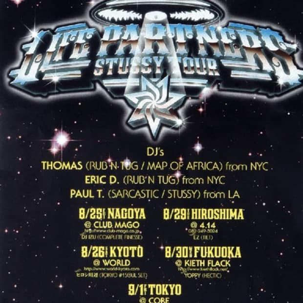 2006 Stussy Life Partners Tour Merch