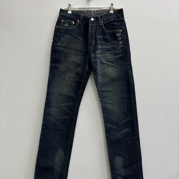 리바이스(Levi's) 빈티지 501 인디고 커스텀 데님