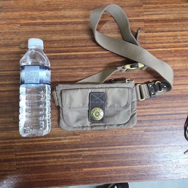 키플링 올드스쿨 빈티지 나일론 미니 힙색 크로스백 