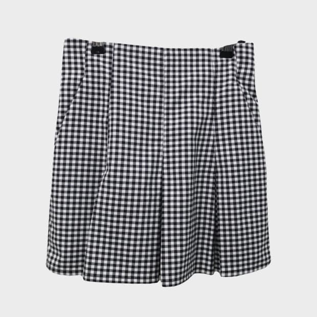 CHICO 고방체크 뒷밴딩 스커트 62024