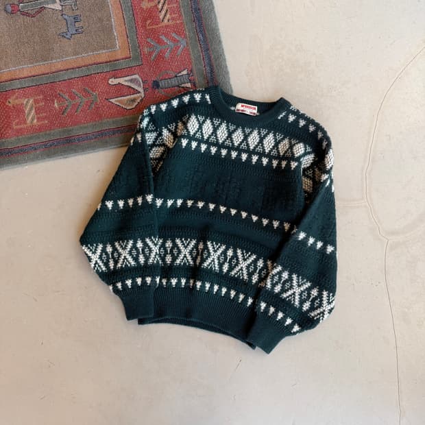 맥그리거 나바호 니트 스웨터