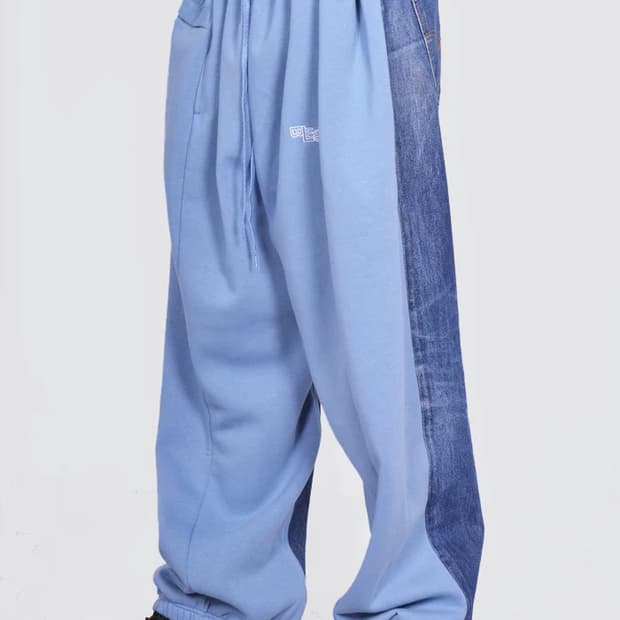 (L) 블레스 오버조깅진  블루 bless overjogging jean