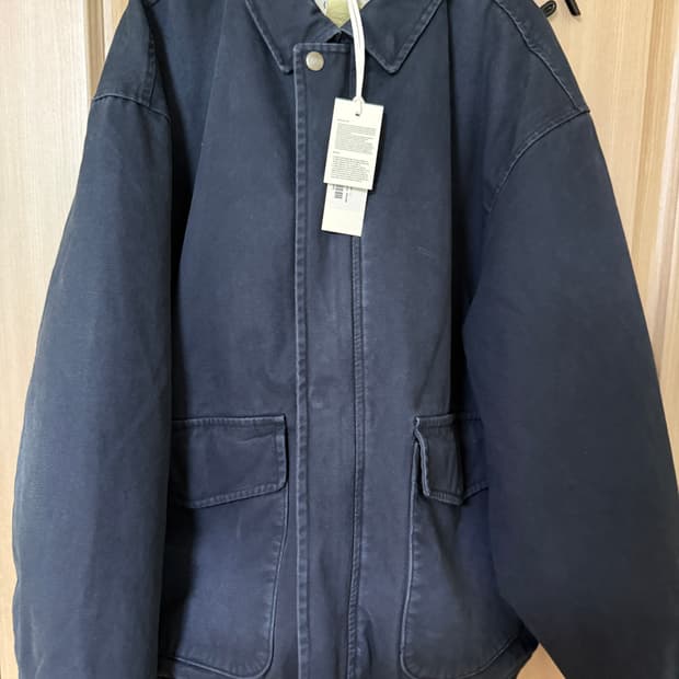 25fw(L)카키스 스테이션 자켓 navy