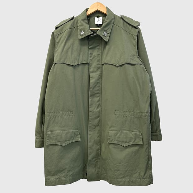 이탈리아 이태리 밀리터리 야상 점퍼 필드 자켓 카키 52