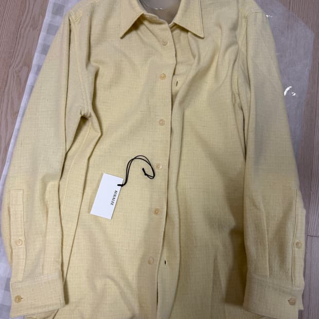 (3)오라리 울 캐시미어 셔츠