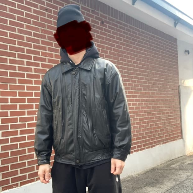 Vintage 가죽자켓