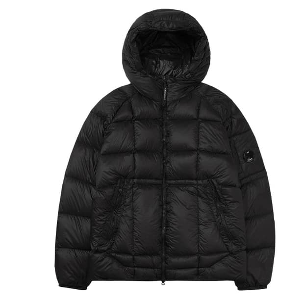 [M]C.P. 컴퍼니 D.D. 쉘 후드 다운 자켓 블랙 - 25FW 