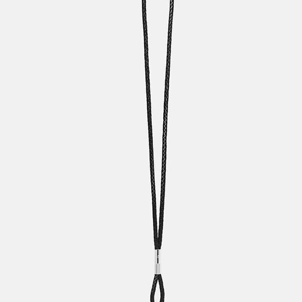 SKULTUNA 인트레치아토 레더 랜야드 목걸이 키링