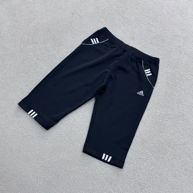 XL 아디다스 트레이닝 7부 팬츠 0406E