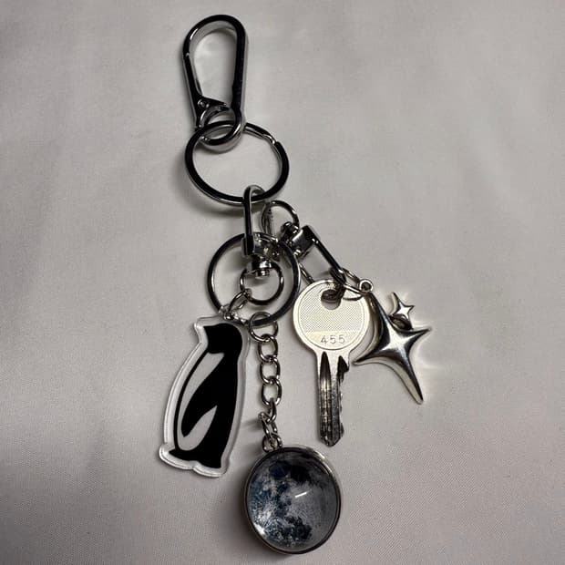 핸드메이드 Penguin & Earth Handmade Keyring
