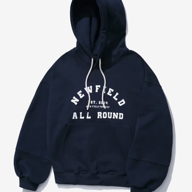 뉴필드 후드 남색 L