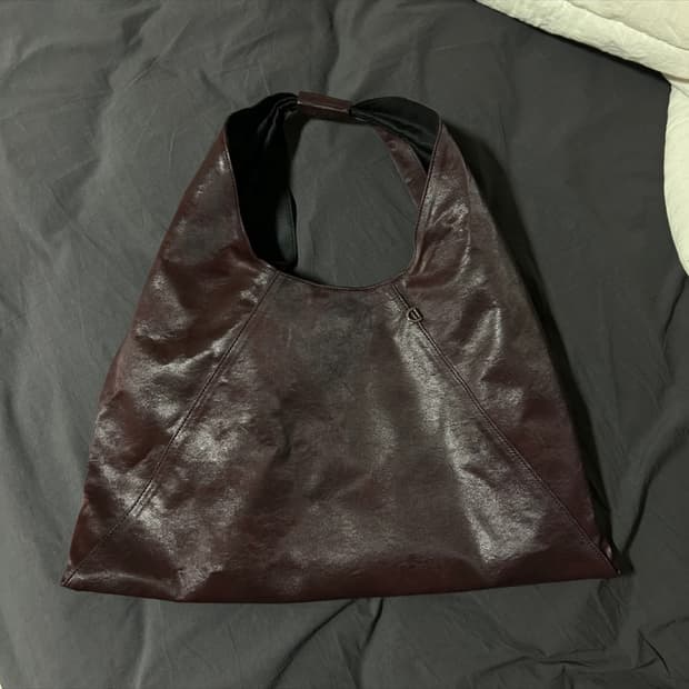 샌드뮤지엄 MANTA HOBO BAG [Burgundy]
