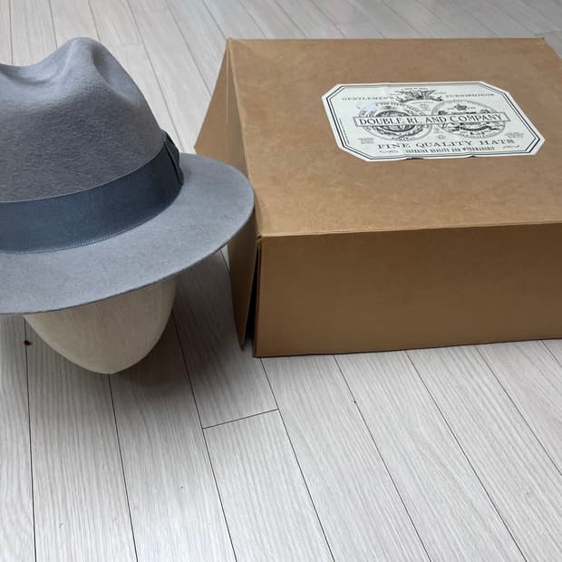 RRL 페도라 L사이즈 USA메이드 박스포함