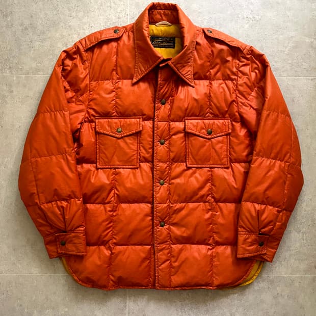 70's 에디바우어 퀼팅 셔츠 자켓 105