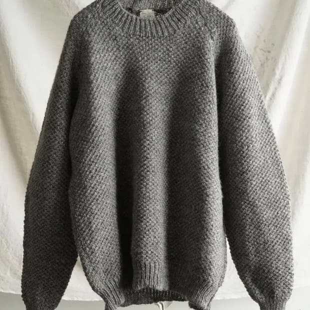 Jan Jan Van Essche 얀얀 반 에쉐 그레이 니트