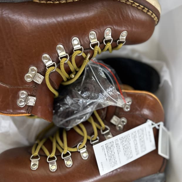 VISVIM 올드비즈빔 10FW 다크브라운 아이거포크 부츠 275