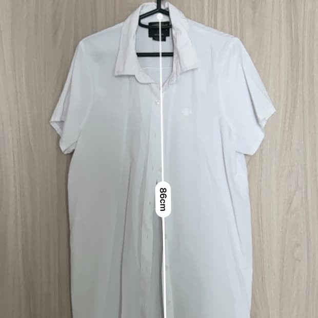 STUSSY 반팔 셔츠 원피스