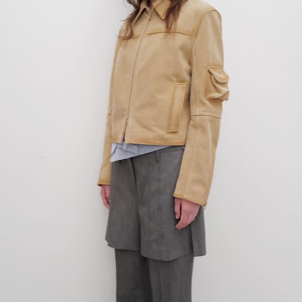 오픈와이와이 오버레이 팬츠 (M)