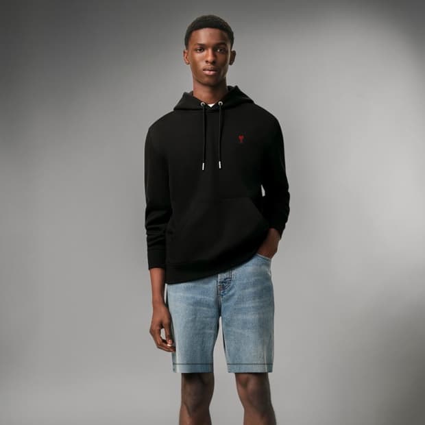 L/ 아미 드 꾀흐 오가닉 코튼 후드티