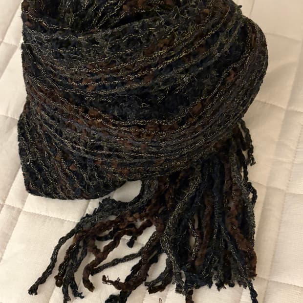 차일드매거진 빈티지 머플러